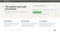 Desktop Screenshot of bitcoinget.com